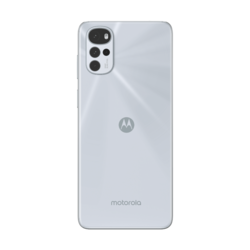 Moto G22 in bianco perlato