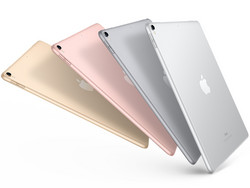 L'Apple iPad 10.5 è disponibile in argento, oro, rosa dorato, e grigio.