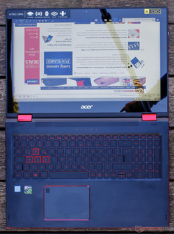 Il tablet non è molto piccolo.