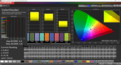 ColorChecker (Profilo: Cinema, colore target: P3)