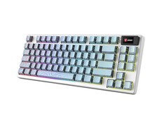 MSI Forge GK600 TKL Wireless Topo Blue Edition. (Fonte: MSI)