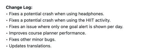 Le note di rilascio per la versione 16.37 del software Garmin