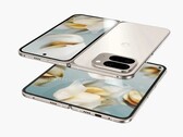 Si dice che il Google Pixel 10 Pro Fold abbia una cerniera più sottile. (Fonte immagine: @OnLeaks / Android Headlines)