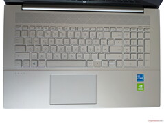 HP Envy 17 cg1356ng - Dispositivi di input
