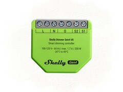 Il Dimmer Gen4 di Shelly (nella foto) è ora disponibile negli Stati Uniti. (Fonte: Shelly, a cura di)