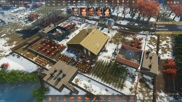 Un'immagine che mostra una base in Stranded: Alien Dawn.