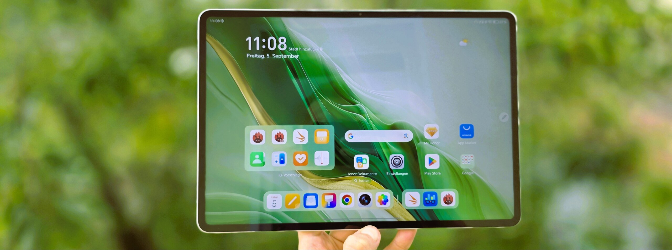 Honor MagicPad3 Tablet in recensione. (Fonte: Marcus Herbrich)