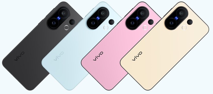 Lo smartphone Vivo X200 FE è disponibile nei colori rosa moda, nero minimalista, blu moderno e giallo miele chiaro (fonte: Vivo)