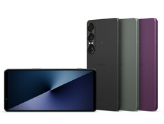 L&#039;Xperia 1 VII è disponibile in tre opzioni di colore al momento del lancio e con un display da 6,5 pollici come il suo predecessore. (Fonte: Sony)