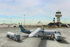 Render dell'aereo a idrogeno. (Fonte: Airbus)