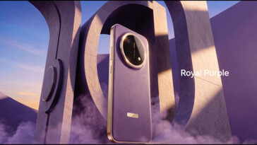 L’Honor X9e Pro in Royal Purple.