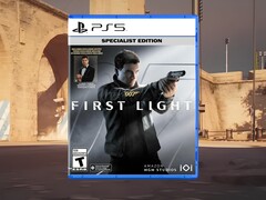 viene mostrata la custodia di 007 First Light per PS5