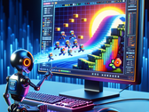 L'AI di Google Genie è in grado di creare una mini-scena di gioco giocabile da un'unica immagine di input. (Fonte: Immagine generata dall'AI Dall-E 3)