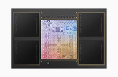 Apple M1 Max utilizza una GPU a 32 core che può competere con le attuali GPU dei laptop Nvidia di fascia alta a seconda del flusso di lavoro. (Fonte immagine: Apple)