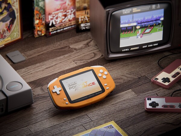 L'Ayaneo Konkr Pocket Advance in arancione.