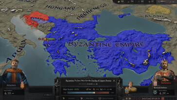 Nella foto: uno screenshot di gioco tratto da Crusader Kings III.