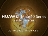 The new Mate 40 series teaser. (Source: Twitter)