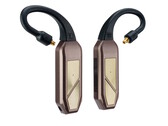Il DAC wireless iFi Go Pod Max si collega direttamente agli IEM e si indossa intorno alle orecchie. (Fonte: iFi)