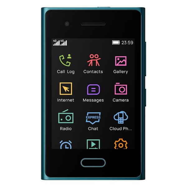 L'HMD Touch 4G esegue un sistema operativo personalizzato chiamato RTOS Touch. (Fonte: HMD)