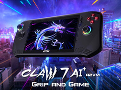 MSI Claw 7 AI+ Plus dovrebbe rappresentare un discreto aggiornamento rispetto all'attuale MSI Claw. (Fonte: MSI)