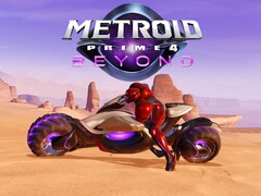 Metroid Prime 4: Beyond banner che mostra Samus Aran in bicicletta (Fonte: Nintendo of America YouTube con modifiche)