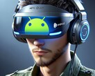 Meta punta a posizionare le sue cuffie Quest come l'alternativa 'Android' a Vision Pro. (Immagine: Dall-E 3)