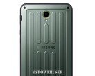 Il Samsung Galaxy Tab Active5 si presenta con un telaio compatto e particolarmente robusto. (Immagine: MSPowerUser)