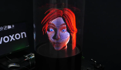 Vetrina di immagini Voxon (Fonte immagine: Voxon)