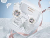 Questo set G-SHOCK x Baby-G in edizione limitata sarà venduto al prezzo di 39.050 yen (~$256). (Fonte: Casio)