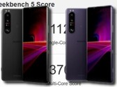 Il Sony Xperia 1 III è stato lanciato nei colori nero satinato e viola satinato. (Fonte immagine: Sony/Geekbench/Reddit - modificato)