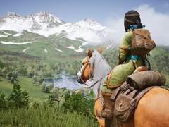 Un&#039;immagine del gioco per PC Windstrom: La leggenda di Khiimori. (Fonte: Steam)