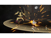 Una schermata di gameplay di Metro Gravity, che mostra il combattimento basato sul ritmo. (Fonte immagine: Steam)