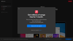 Apple Music: ora con un periodo di prova gratuito più breve. (Fonte: Apple)
