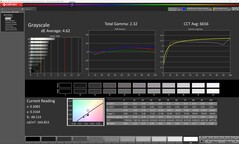 CalMAN: scala di grigi (calibrata)