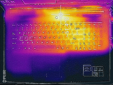 Analisi termica, del lato superiore della base