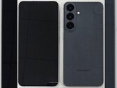 Presunte immagini del Galaxy S26 FE, vista anteriore e posteriore.