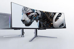 Il RedMagic Realm ha una finitura argentata e un'illuminazione RGB. (Fonte: RedMagic)