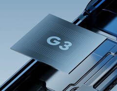 Un&#039;immagine di marketing del SoC Tensor G3 montato sui Pixel 8 e Pixel 8 Pro. (Fonte: Google)
