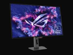 I primi monitor da gioco con rivestimento TrueBlack Glossy di Asus saranno disponibili a partire da quest'estate. (Fonte: Asus)