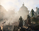 Un poster promozionale per la modalità multigiocatore co-op PvE di AC Unity