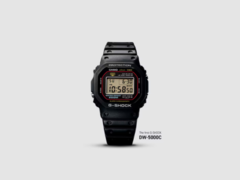 L'orologio Casio G-Shock DW-5000R celebra l'orologio originale DW-5000C (sopra). (Fonte: Casio)