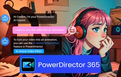 Cyberlink PowerDirector offre agli editor video funzioni ed effetti AI alimentati localmente che fanno risparmiare tempo. (Fonte: CyberLink)