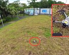 Scoperto per caso in un parco da un ciclista: il DJI Mini 5 Pro, il cui lancio è previsto per agosto. (Fonte: Mauro Tandoi, a cura di)