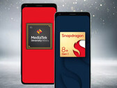 Il Dimensity 9000+ e lo Snapdragon 8 Plus Gen 1 sembrano corrispondere in Geekbench. (Fonte immagine: Qualcomm - modificata)