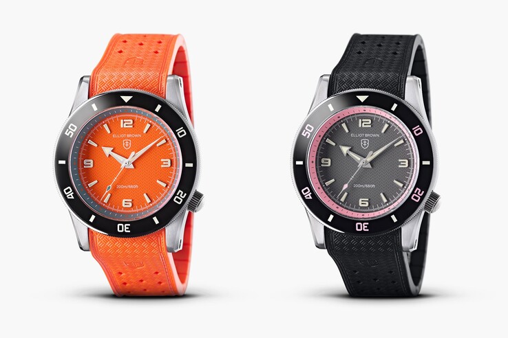 La Collezione Chromatic di Elliot Brown presenta una resistenza all'acqua di 200 metri (20 bar) (Fonte: Elliot Brown)