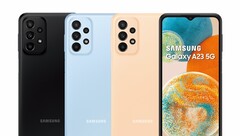 Il Galaxy A23 5G. (Fonte: Samsung)