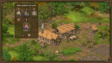 Nella foto: Uno screenshot del gameplay di Hero of the Kingdom: The Lost Tales 1.