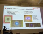 Qubedot riferisce sulla trasmissione sperimentale di dati tramite MicroLED. (Fonte: Andreas Sebayang/Notebookcheck.com)