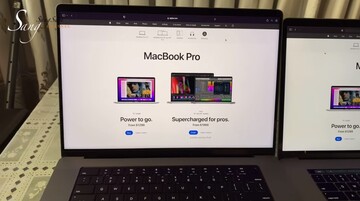 MacBook Pro 16. (Fonte immagine: SANG SÁNG SUỐT via YouTube)