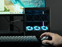 Una custodia da 4,75 L con un sistema di raffreddamento superiore. (Fonte immagine: Kickstarter)